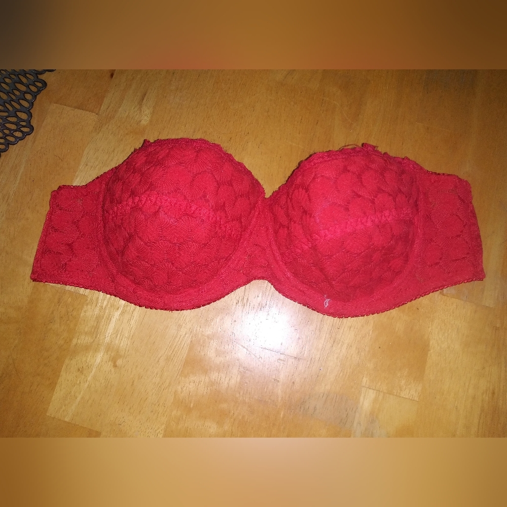 Pink Pearl sexy strapless bra